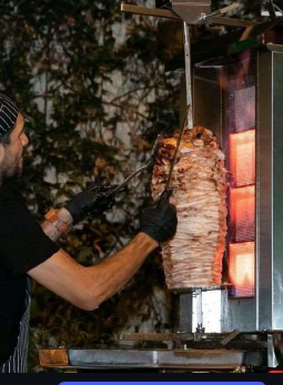 Shawarma en vivo